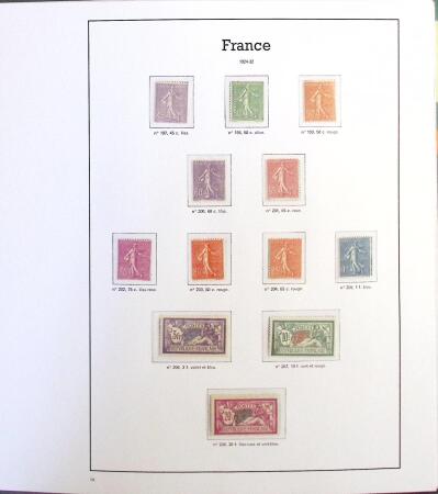 1849-1959 Collection de neufs très avancée dont de