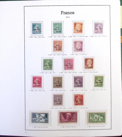 1849-1959 Collection de neufs très avancée dont de