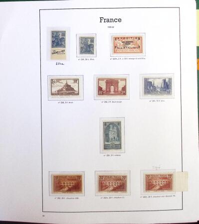 1849-1959 Collection de neufs très avancée dont de