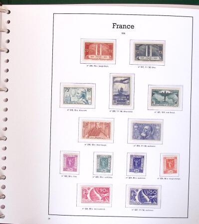 1849-1959 Collection de neufs très avancée dont de