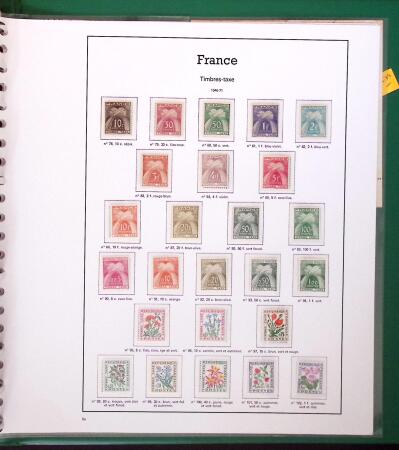1849-1959 Collection de neufs très avancée dont de