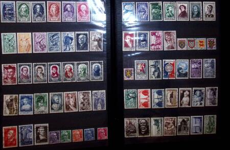 1849-2020 Collection oblitérée en 10 albums commençant