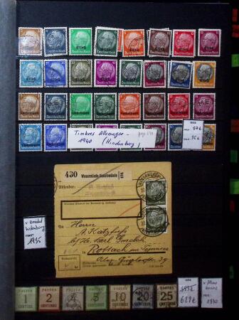 1849-2020 Collection oblitérée en 10 albums commençant