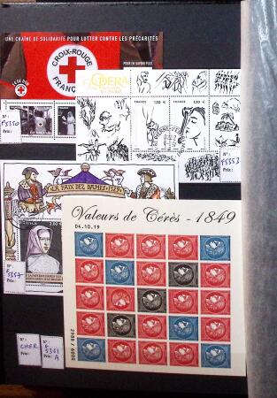 1849-2020 Collection oblitérée en 10 albums commençant