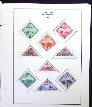 1927-36, Attractive mint and used selection on stockcards