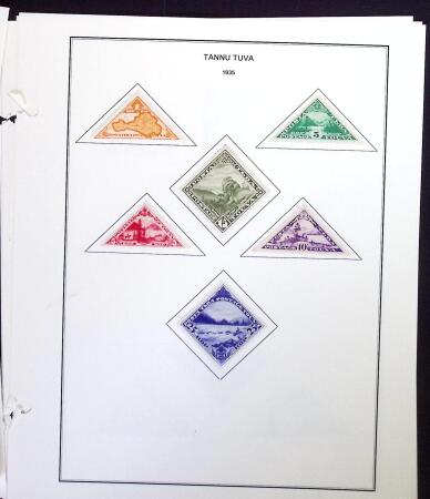 1927-36, Attractive mint and used selection on stockcards