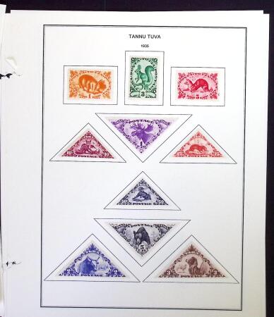 1927-36, Attractive mint and used selection on stockcards
