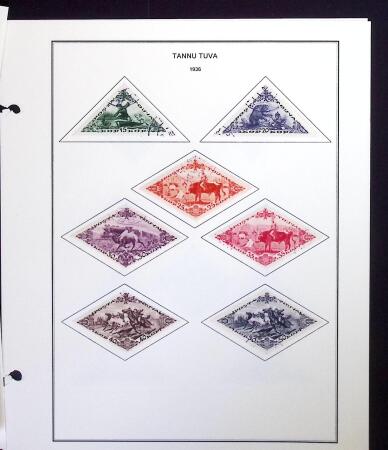 1927-36, Attractive mint and used selection on stockcards