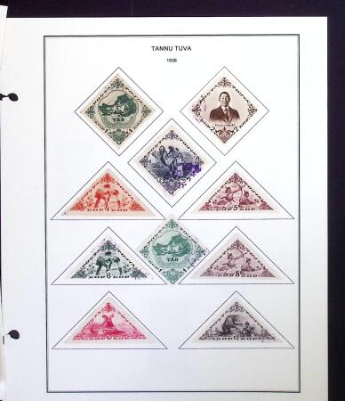 1927-36, Attractive mint and used selection on stockcards