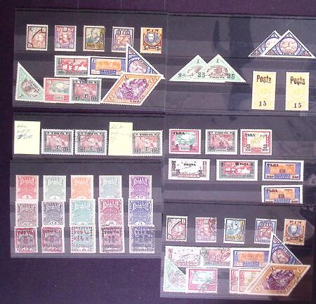 1927-36, Attractive mint and used selection on stockcards