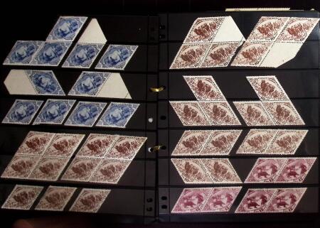 1927-36, Attractive mint and used selection on stockcards