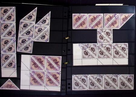 1927-36, Attractive mint and used selection on stockcards