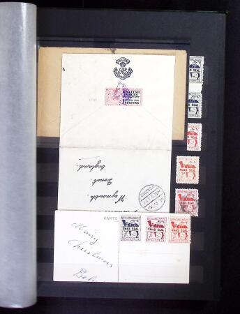 1915-45, BRITISH MILITARY POST; Specialised selection