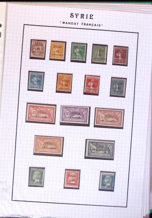 1919-1949 Jolie collection de SYRIE et GRAND LIBAN
