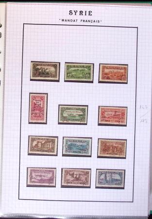 1919-1949 Jolie collection de SYRIE et GRAND LIBAN