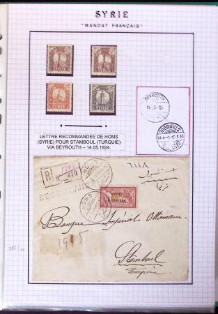 1919-1949 Jolie collection de SYRIE et GRAND LIBAN