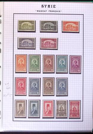 1919-1949 Jolie collection de SYRIE et GRAND LIBAN