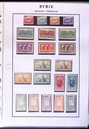 1919-1949 Jolie collection de SYRIE et GRAND LIBAN
