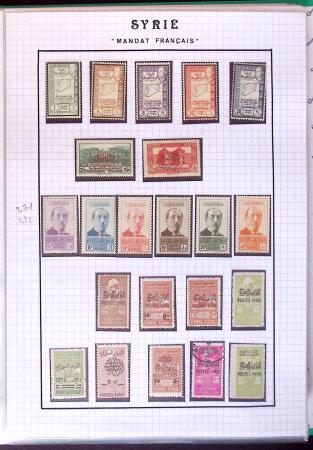 1919-1949 Jolie collection de SYRIE et GRAND LIBAN
