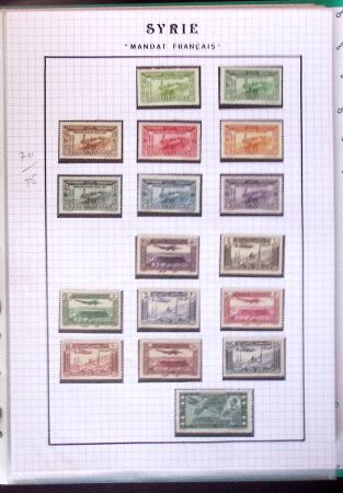 1919-1949 Jolie collection de SYRIE et GRAND LIBAN