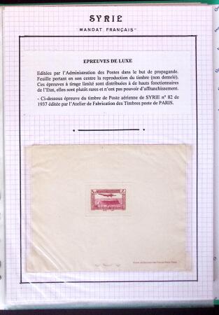 1919-1949 Jolie collection de SYRIE et GRAND LIBAN