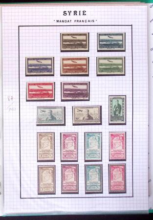1919-1949 Jolie collection de SYRIE et GRAND LIBAN
