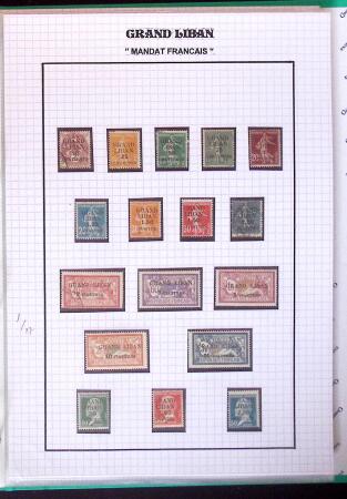 1919-1949 Jolie collection de SYRIE et GRAND LIBAN