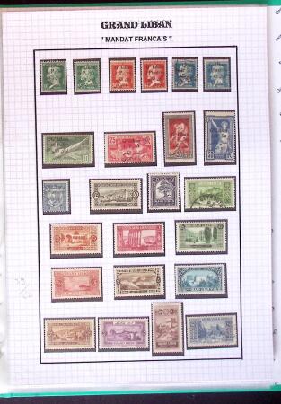1919-1949 Jolie collection de SYRIE et GRAND LIBAN