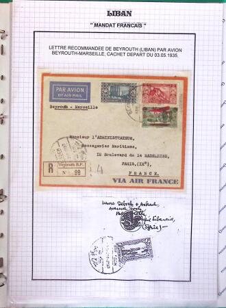 1919-1949 Jolie collection de SYRIE et GRAND LIBAN