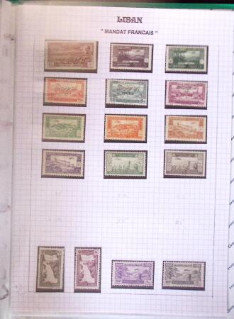 1919-1949 Jolie collection de SYRIE et GRAND LIBAN