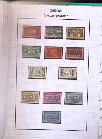 1919-1949 Jolie collection de SYRIE et GRAND LIBAN