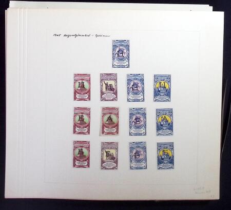 1858-1940, Fascinating selection on pages from the