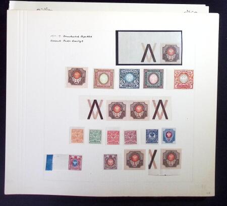 1858-1940, Fascinating selection on pages from the