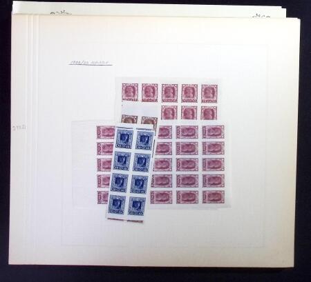 1858-1940, Fascinating selection on pages from the