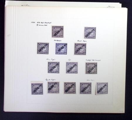 1858-1940, Fascinating selection on pages from the