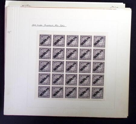 1858-1940, Fascinating selection on pages from the