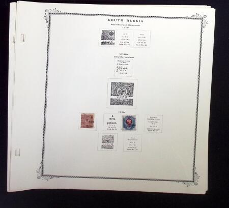 1858-1940, Fascinating selection on pages from the