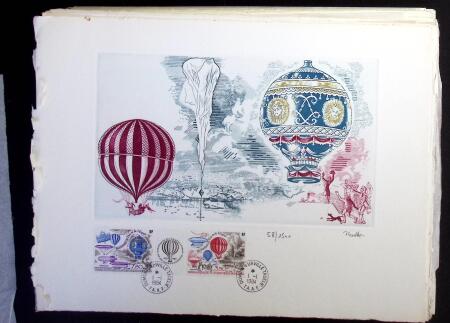 1950-1980, Stock de timbres de TAAF, parfois en feuille,