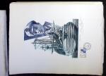 1950-1980, Stock de timbres de TAAF, parfois en feuille,