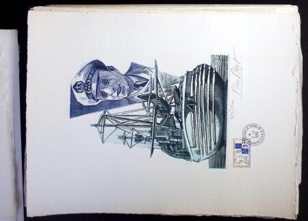 1950-1980, Stock de timbres de TAAF, parfois en feuille,