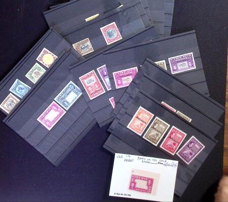 1860-1960ca, Specialised selection in one stockbook