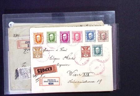 1858-1940, EASTERN EUROPE, attractive selection on