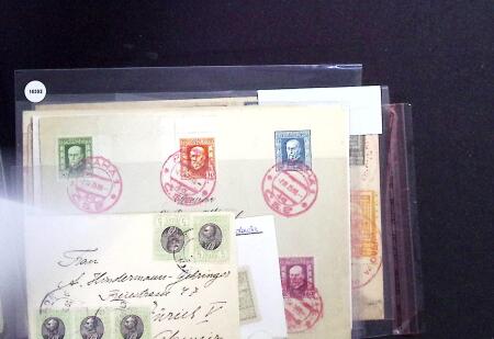 1858-1940, EASTERN EUROPE, attractive selection on