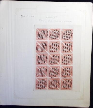 1883-1920, Forgery study on pages with chiefly "Spiro"