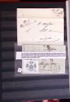 1661-1860 Lot de 127 lettres et documents, divers déboursés,