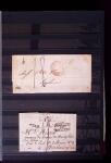 1661-1860 Lot de 127 lettres et documents, divers déboursés,