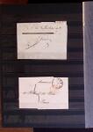 1661-1860 Lot de 127 lettres et documents, divers déboursés,