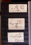 1661-1860 Lot de 127 lettres et documents, divers déboursés,