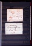 1661-1860 Lot de 127 lettres et documents, divers déboursés,