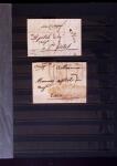 1661-1860 Lot de 127 lettres et documents, divers déboursés,